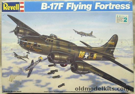 Revell 1/48 B-17F Flying Fortress - Memphis Belle, 4701 plastic model kit